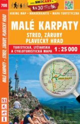 708 Malé Karpaty - Záruby, Plavecký hrad, 1:25.000