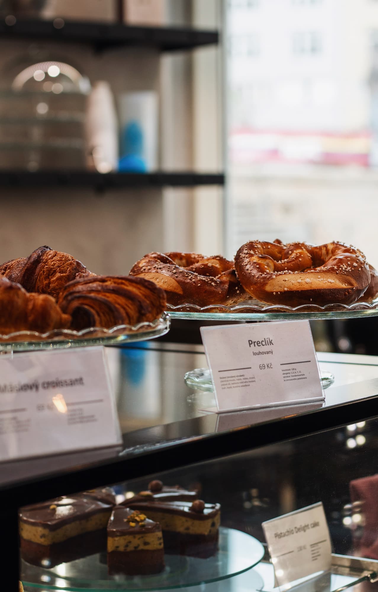 Croissanty a preclíky