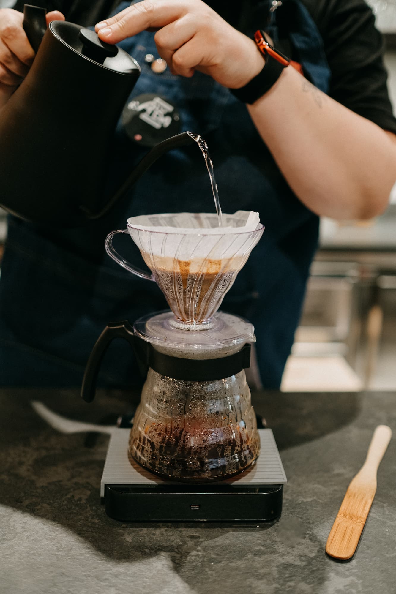 V60 — ruční příprava kávy
