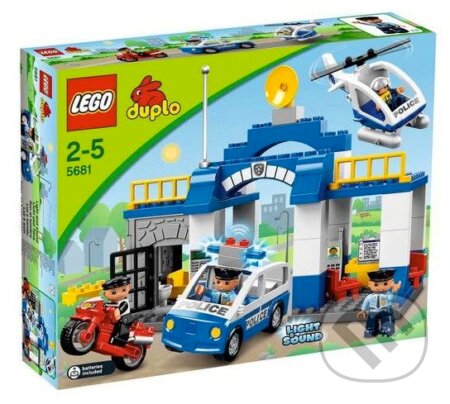 LEGO Duplo 5681 - Policajná stanica, LEGO, 2011