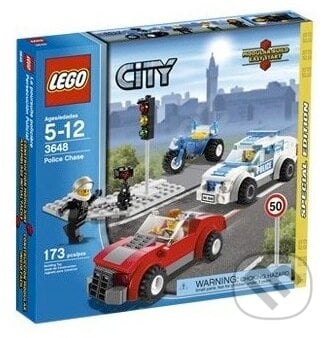 LEGO City 3648 - Policajná naháňačka, LEGO, 2011