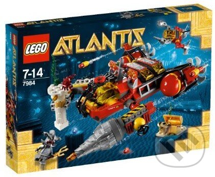 LEGO Atlantis 7984 - Hlbokomorské rýpadlo, LEGO, 2011