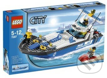 LEGO City 7287 - Policajný čln, LEGO, 2011