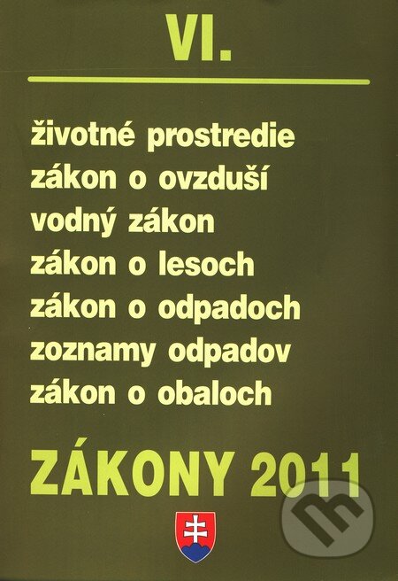 Zákony 2011/VI., Poradca s.r.o., 2011