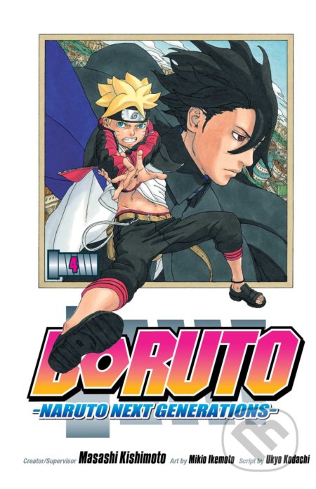 Boruto 4 (Naruto Next Generations) - Ukyo Kodachi (Author), Masashi Kishimoto, Mikio Ikemoto (ilustrátor) - kniha z kategorie Komiksy