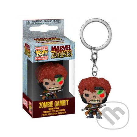 Funko POP Keychain: Marvel Zombies - Gambit (klíčenka)