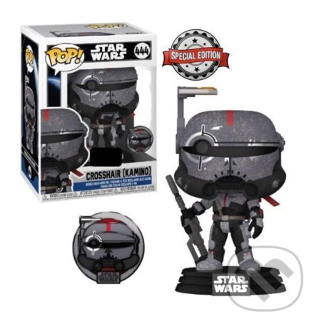 Funko POP Star Wars: Across the Galaxy -  Crosshair (Kamino) with Pin (limited exclusive edition), Funko, 2021