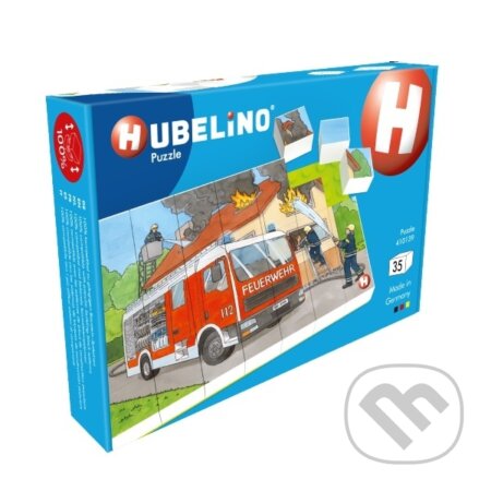 HUBELINO Puzzle - Hasičská jednotka, LEGO, 2021