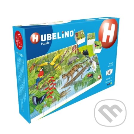 HUBELINO Puzzle - Zvířata v pralese, LEGO, 2021