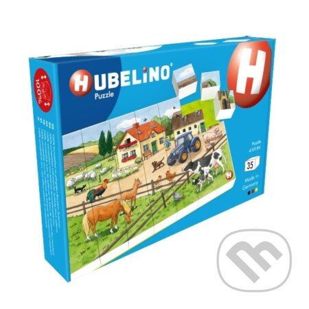 HUBELINO Puzzle - Život na farmě, LEGO, 2021