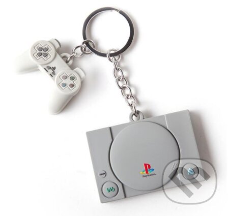 Prívesok na kľúče Playstation: Console & Controller, , 2021