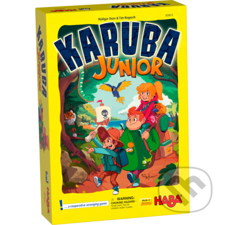 Spoločenská hra: Spoločenská hra pre deti: Karuba junior (Haba). Haba, 2021