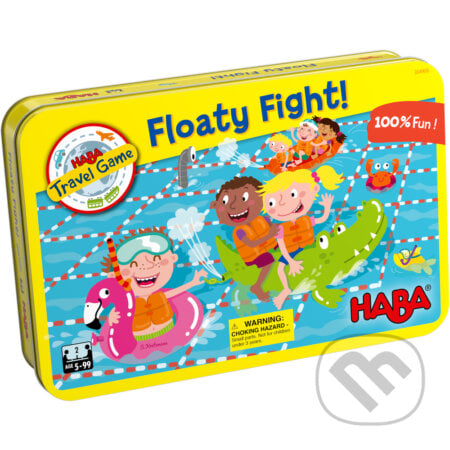 Mini hra pre deti: Pirátske lodičky magnetická v kovovej krabici, Haba, 2021