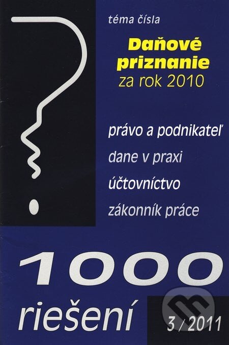 1000 riešení 3/2011, Poradca s.r.o., 2011