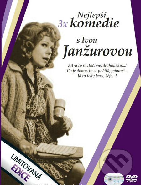 Nejlepší komedie s Ivou Janžurovou - 3 DVD - Petr Schulhoff, Bonton Film