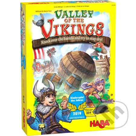 Spoločenská hra pre deti: Údolie Vikingov - 