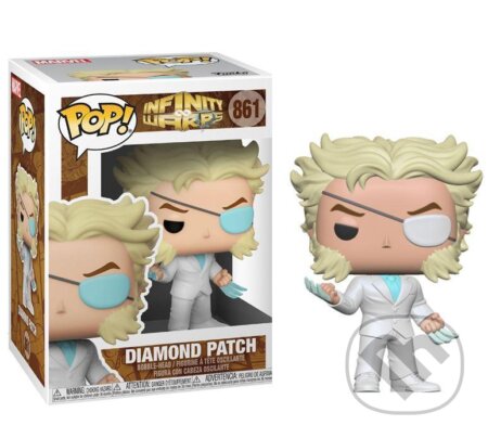 Funko POP Marvel: Infinity Warps - Diamond Patch (Funko). Funko, 2021