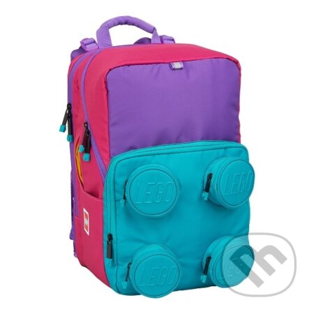 LEGO Pink/Purple Petersen - školní batoh, LEGO, 2021