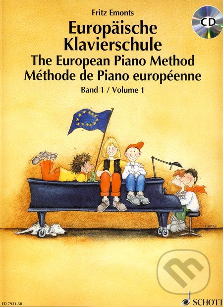 Europäische Klavierschule Band 1 / The European Piano Method Volume 1 - Fritz Emonts, SCHOTT MUSIC PANTON s.r.o., 1998