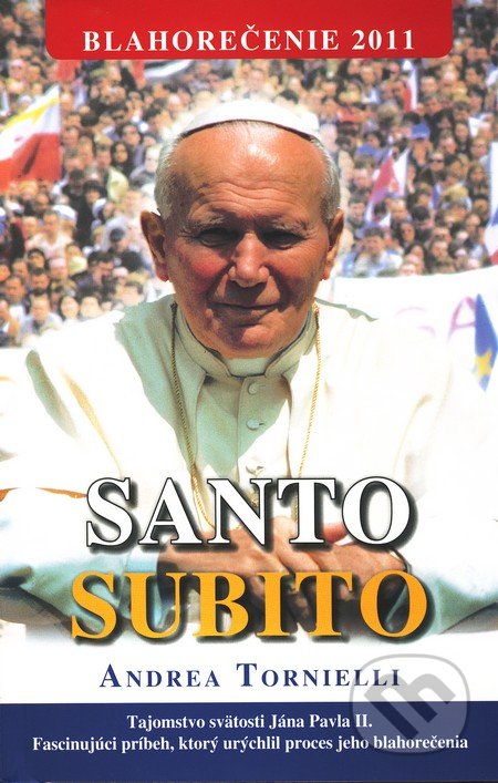 Santo Subito - Andrea Tornielli, Sali foto, 2011