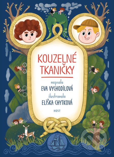 Kouzelné tkaničky - Eva Vychodilová, Eliška Chytková (Ilustrátor), Host, 2022