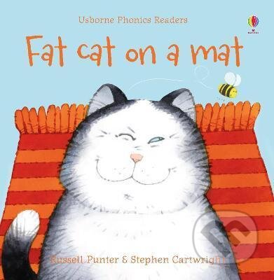 Fat cat on a mat - Russell Punter, Usborne, 2020