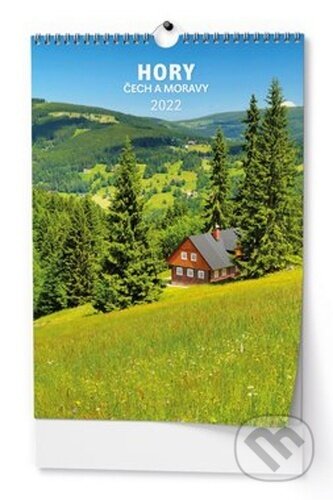 Hory Čech a Moravy 2022 - nástěnný kalendář, Baloušek, 2021