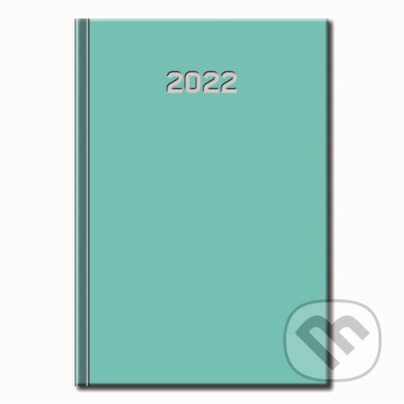 Denný diár Primavera 2022 mentolový, Spektrum grafik, 2021
