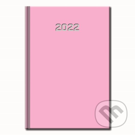 Denný diár Primavera 2022 ružový, Spektrum grafik, 2021