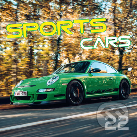 Nástenný kalendár Sports cars 2022, Spektrum grafik, 2021