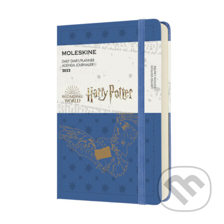 Moleskine – 12-mesačný modrý diár Harry Potter 2022, Moleskine, 2021