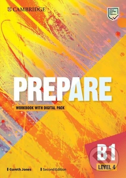 Prepare 4/B1 Workbook with Digital Pack, 2nd - P. Gareth Jones, Cambridge University Press, 2021