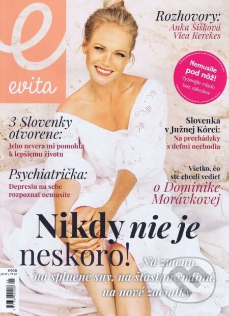 Evita magazín 8/2021, MAFRA Slovakia, 2021