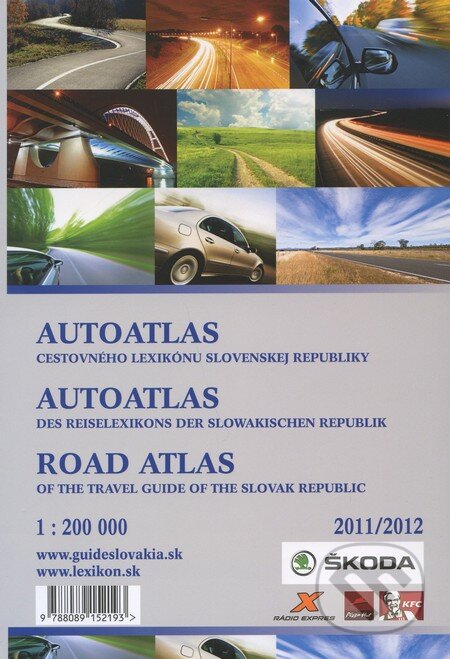 Autoatlas cestovného lexikónu Slovenskej republiky 2011 / 2012, Astor Slovakia, 2011