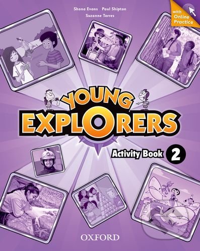 Young Explorers 2: Activity Book with Online Practice - kniha z kategorie Jazykové učebnice a slovníky