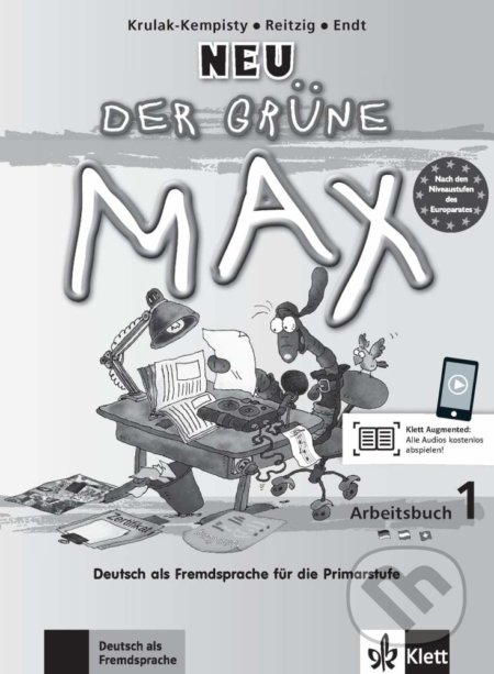 Der grüne Max neu 1: Arbeitsbuch + CD - E. Krulak-Kempisty, L. Reitzig, E. Endt, Klett, 2012