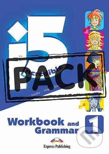 Incredible 5 Level 1 - Workbook & Grammar Book - Jenny Dooley, Virginia Evans, Express Publishing, 2017