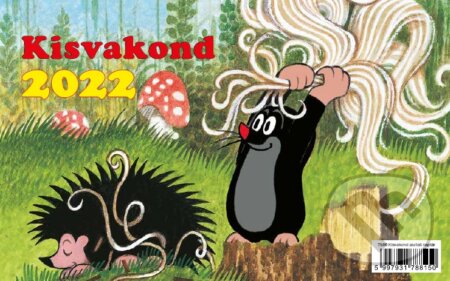 Stolový kalendár Kisvakond 2022 (Krtko, maďarský jazyk) - Zdeněk Miler, Presco Group, 2021