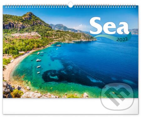 Nástěnný kalendář Sea 2022, Presco Group, 2021