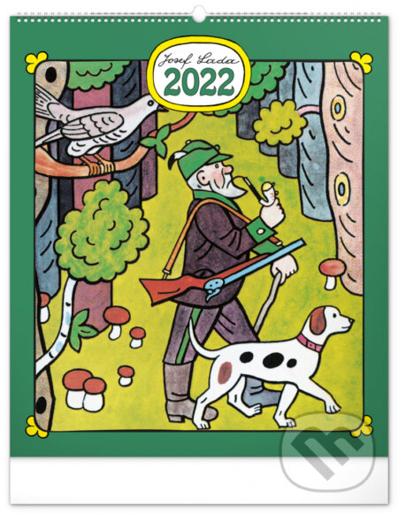 Nástěnný kalendář Josef Lada – Řemesla 2022, Presco Group, 2021