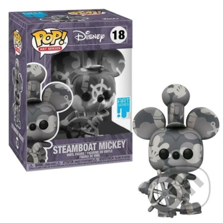 Funko POP Artist Series: Mickey - Steamboat Willie (limited exclusive special edition) (Funko). Funko, 2021