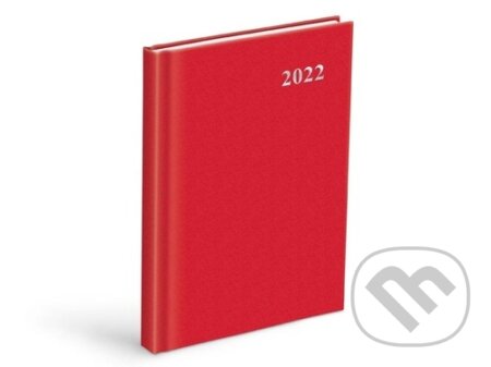 Diář 2022 D801 PVC Red, MFP, 2021