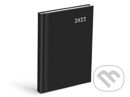 Diář 2022 D801 PVC Black, MFP, 2021