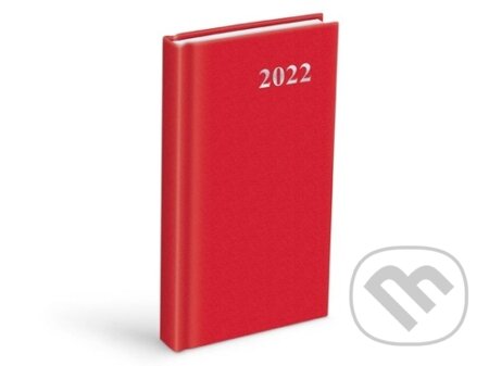Diář 2022 D802 PVC Red, MFP, 2021
