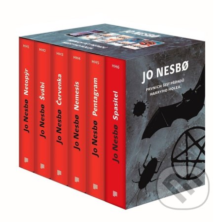 Harry Hole BOX 1-6 - Jo Nesbo, Kniha Zlín, 2021