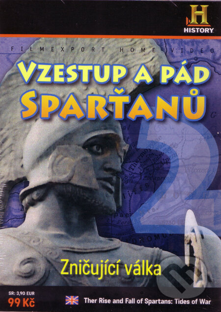 Vzestup a pád Sparťanů 2 - Zničující válka, Filmexport Home Video, 2002