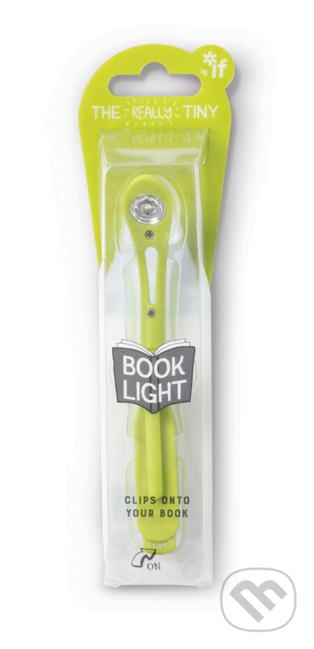 Lampička do knížky s LED úzká - žlutá, EPEE, 2021