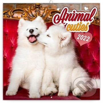 Poznámkový kalendár Animal Cuties 2022, Presco Group, 2021