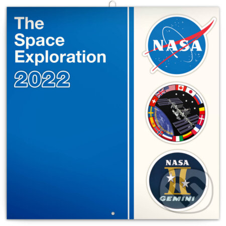 Poznámkový kalendář NASA 2022, Presco Group, 2021