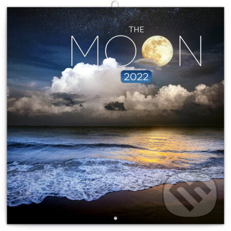 Poznámkový kalendár The Moon 2022, Presco Group, 2021